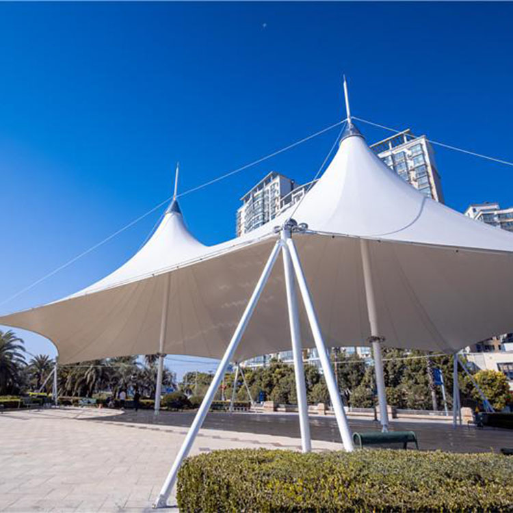 清河膜结构景观棚