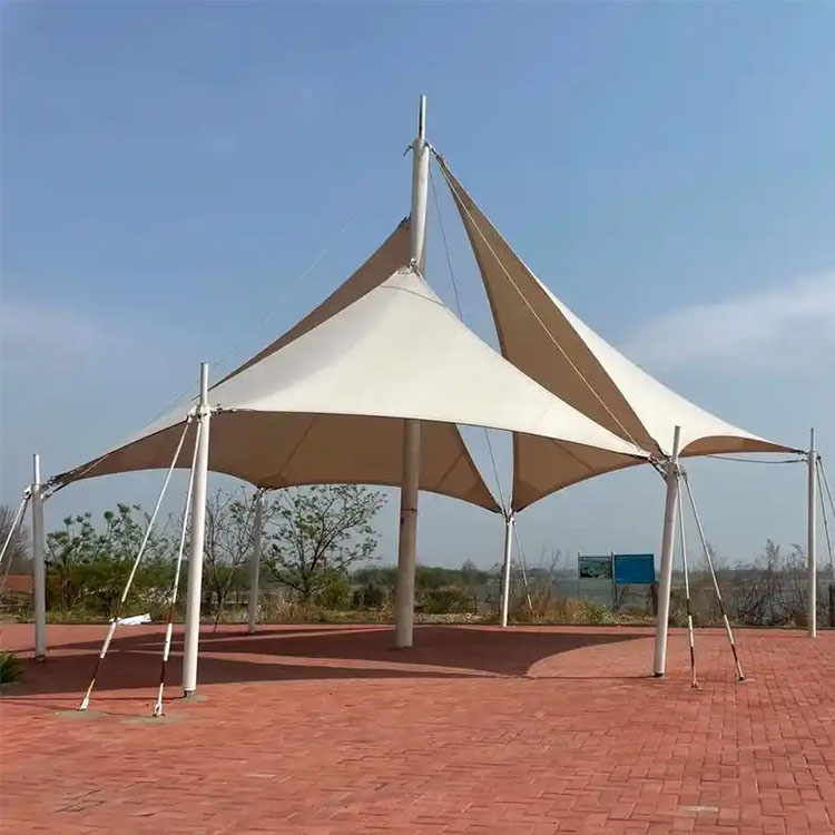 清河膜结构景观棚