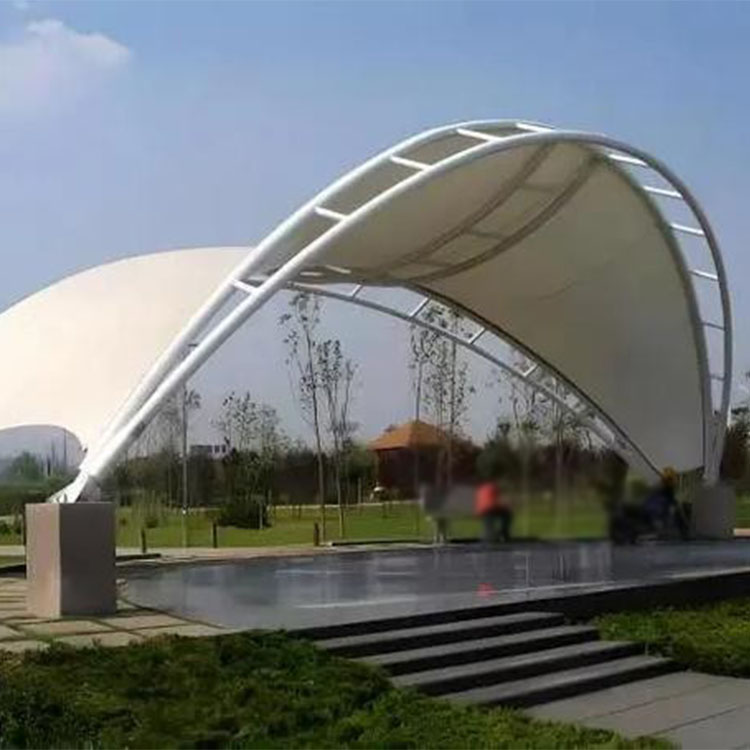 清河膜结构景观棚