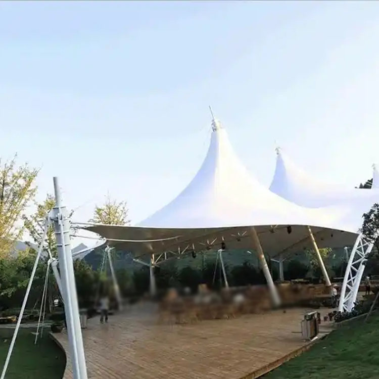 清河膜结构景观棚