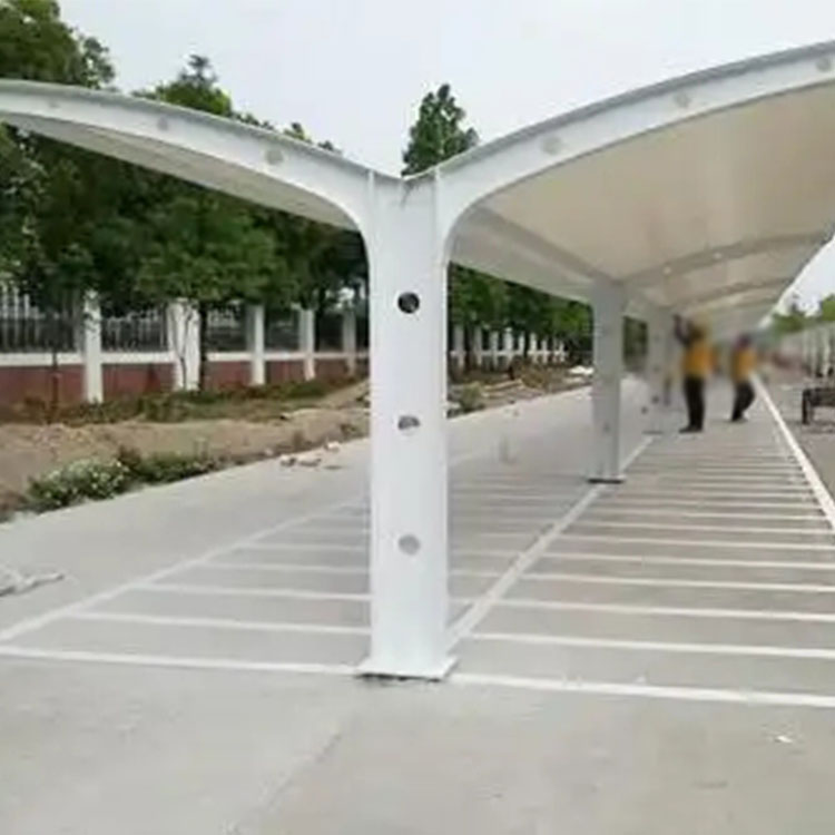 清河膜结构电动车棚